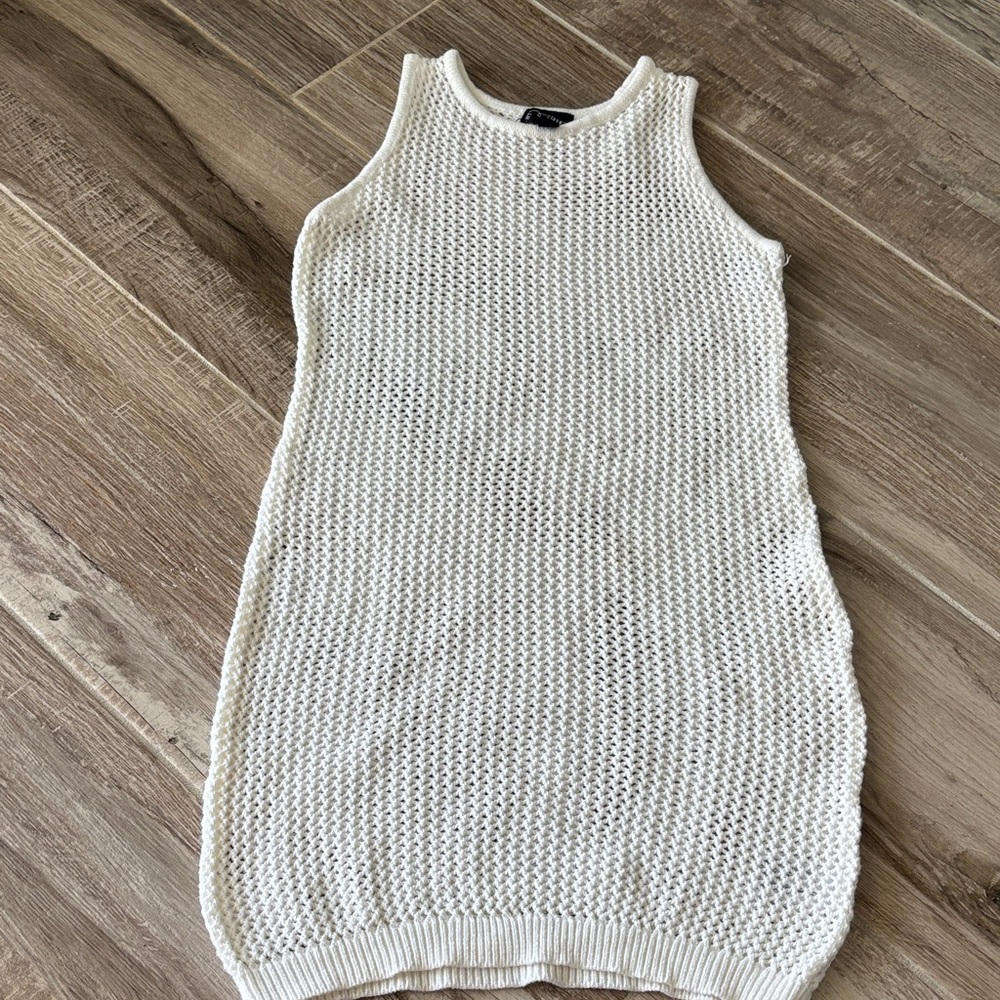 Art Class White Knit coverup in size 7/8